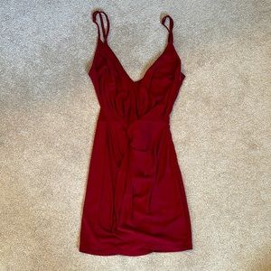 Tobi Red Mini Dress